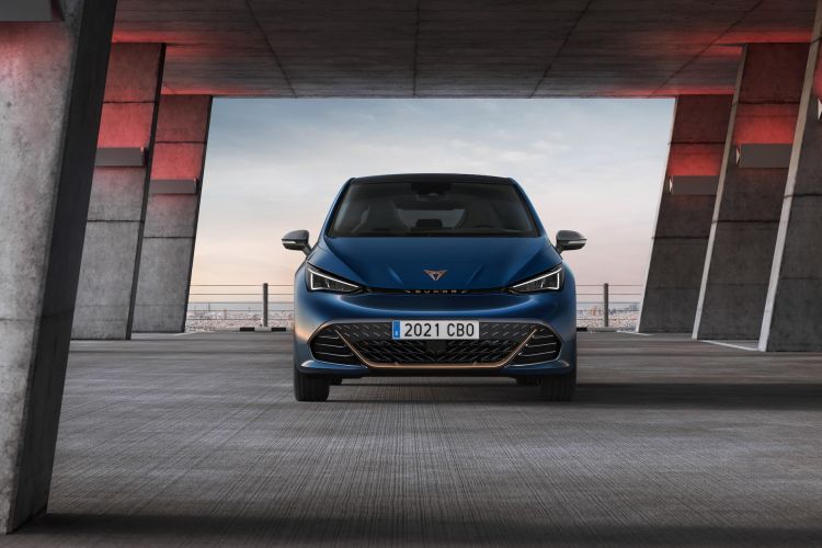 Cupra Born Electric 2021 Aurora Blue 2