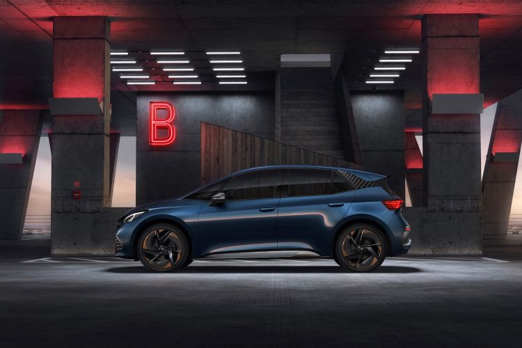 Cupra Born Electric 2021 Aurora Blue 3