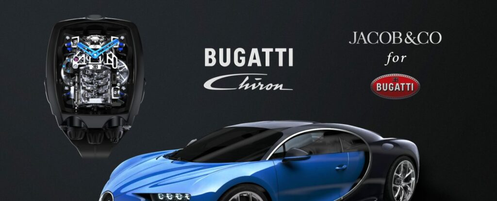 Bugatti Chiron 16 sylinterinen Tourbillon on 260 000 euron kello