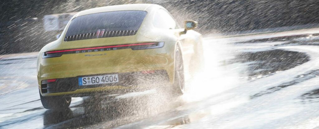 Porsche Wet 911 on nyt turvallisempi maralla