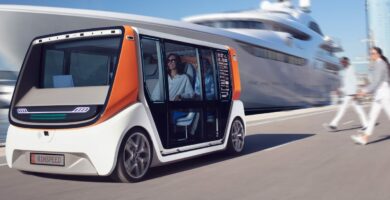 Rinspeed MetroSnap Concept monikayttoinen autonomiset autot