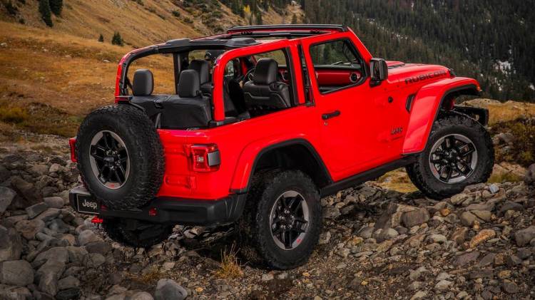 Täysin uusi Jeep® Wrangler Rubicon 2018