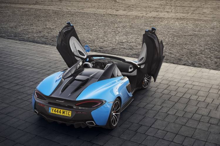 McLaren 570S -hämähäkkijulkaisu