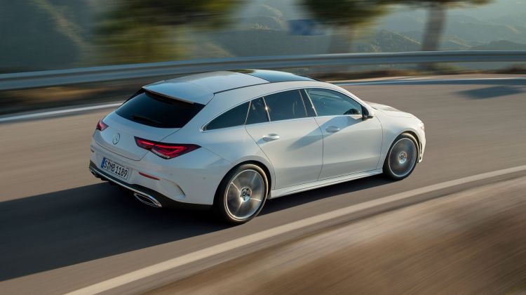 Mercedes Cla Shooting Brake 2019 Ulkopuoli Valkoinen 20