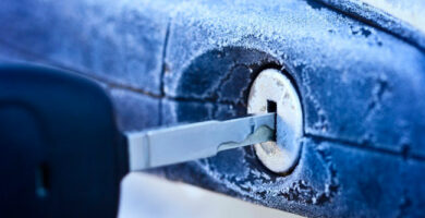 7 vaaraa kun auto altistetaan talvipakkasille