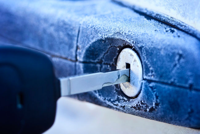 7 vaaraa kun auto altistetaan talvipakkasille