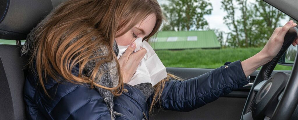 Miksi ajaminen allergian kanssa on vaarallisempaa kuin milta se kuulostaa