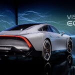 Mercedes Vision EQXX takaprofiili