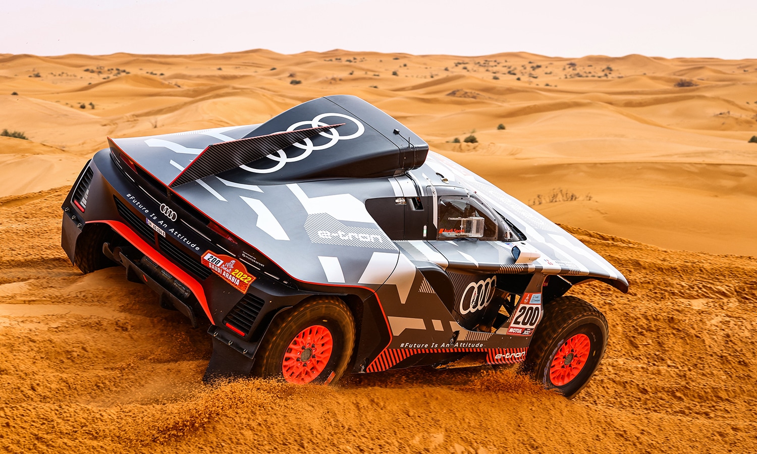 Audi Dakar 2022 sähkö
