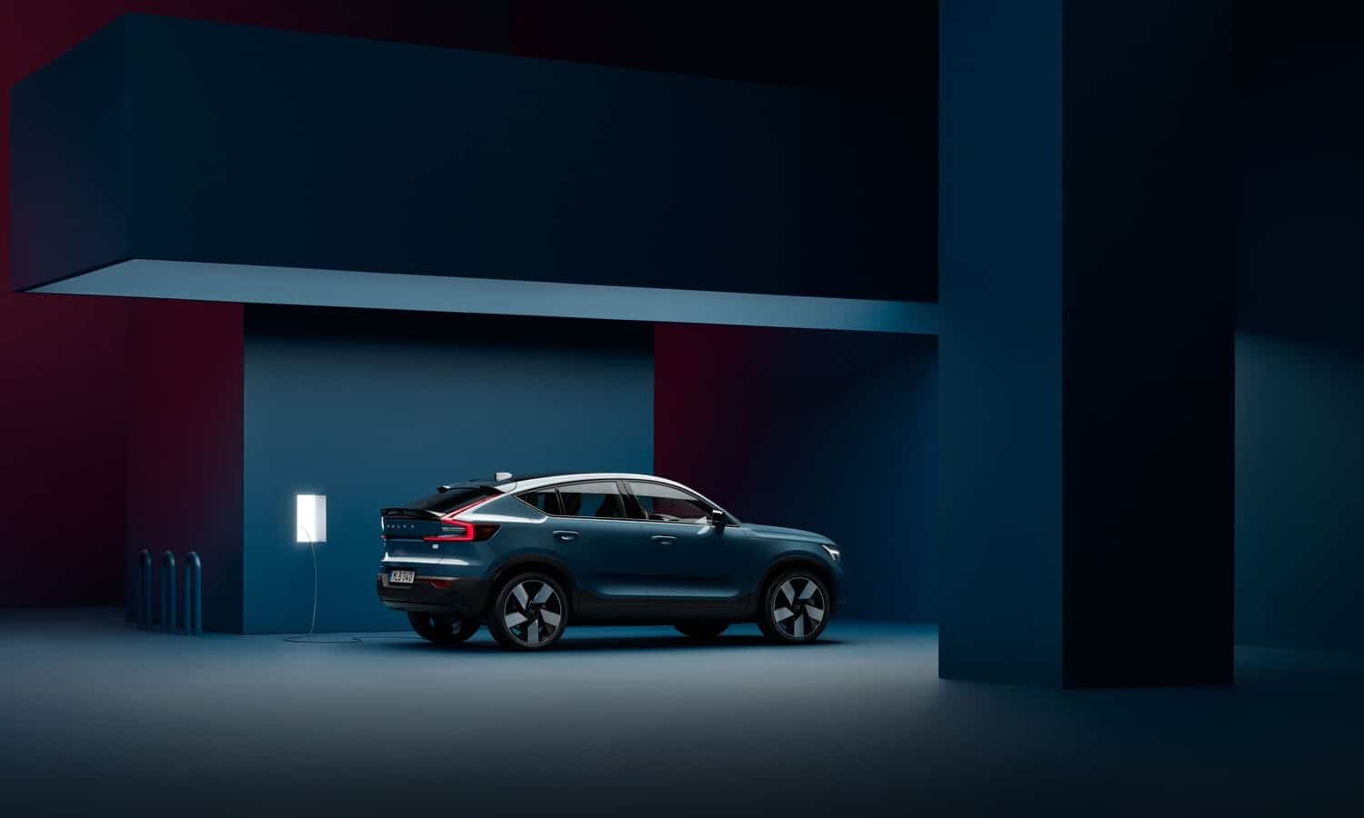 Volvo C40 Recharge, Fjord Blue