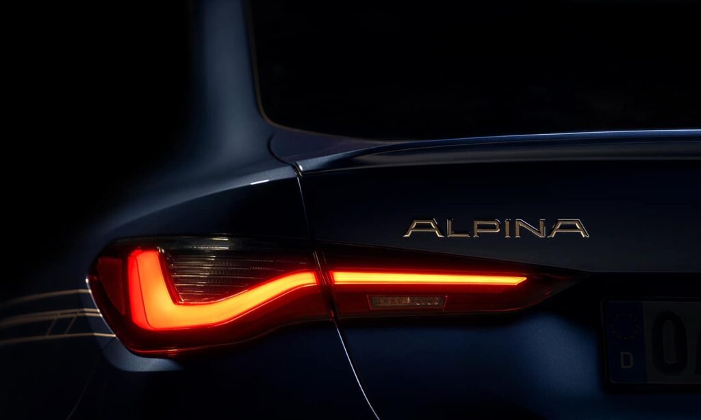 Alpina B4 Gran Coupe lammittaa virallisen debyyttinsa talla uudella teaserilla