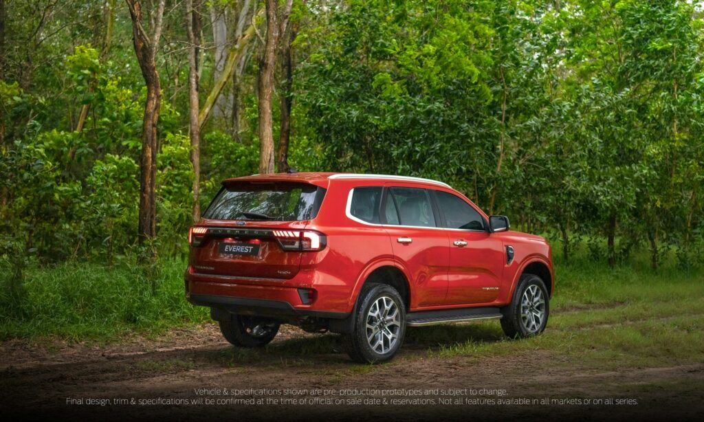 Ford Everest Haluaisitko Rangerista johdetun SUVn saapuvan Espanjaan