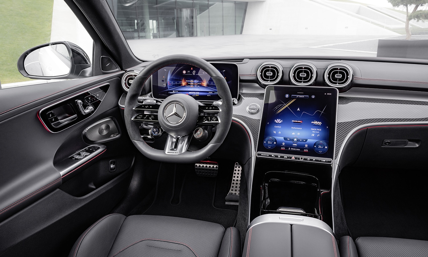 Mercedes-AMG C 43 sisustus