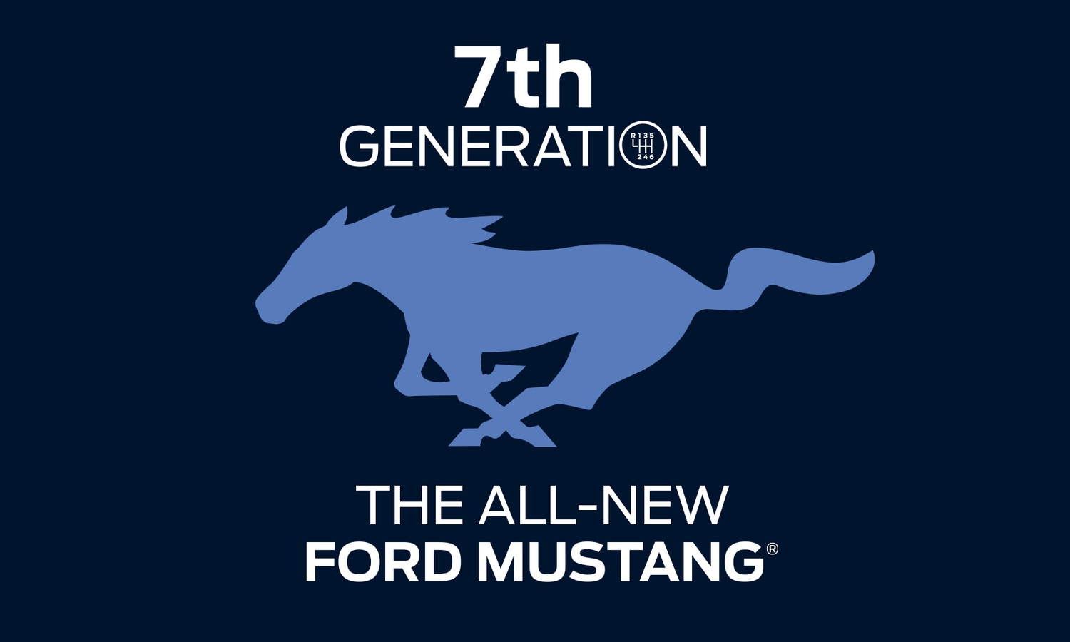 Seitsemännen sukupolven täysin uusi Ford Mustang