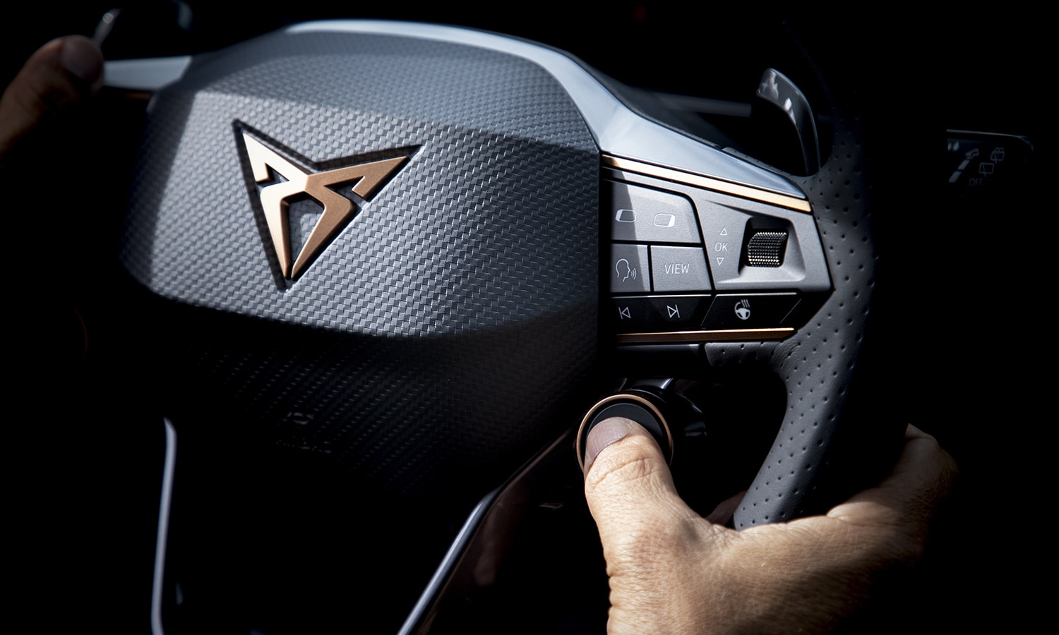 Cupra Formentor -käynnistyspainike