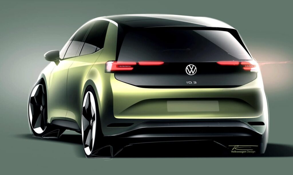 Volkswagen ID3 Toisen sukupolven uudelleenmuotoilu saapuu vuonna 2023