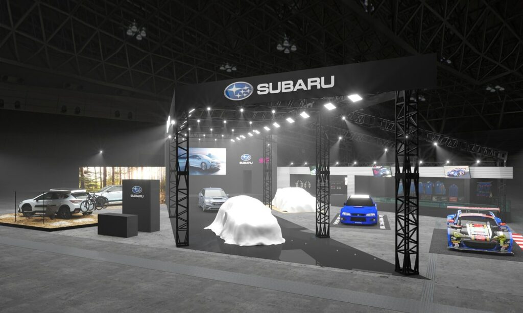 Subaru tuo uuden Imprezan STi osilla Tokion autonayttelyyn