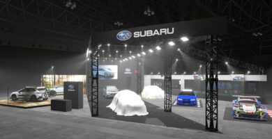 Subaru tuo uuden Imprezan STi osilla Tokion autonayttelyyn
