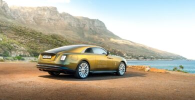 Rolls Royce Spectre Tie validointitesteihin Etela Afrikassa