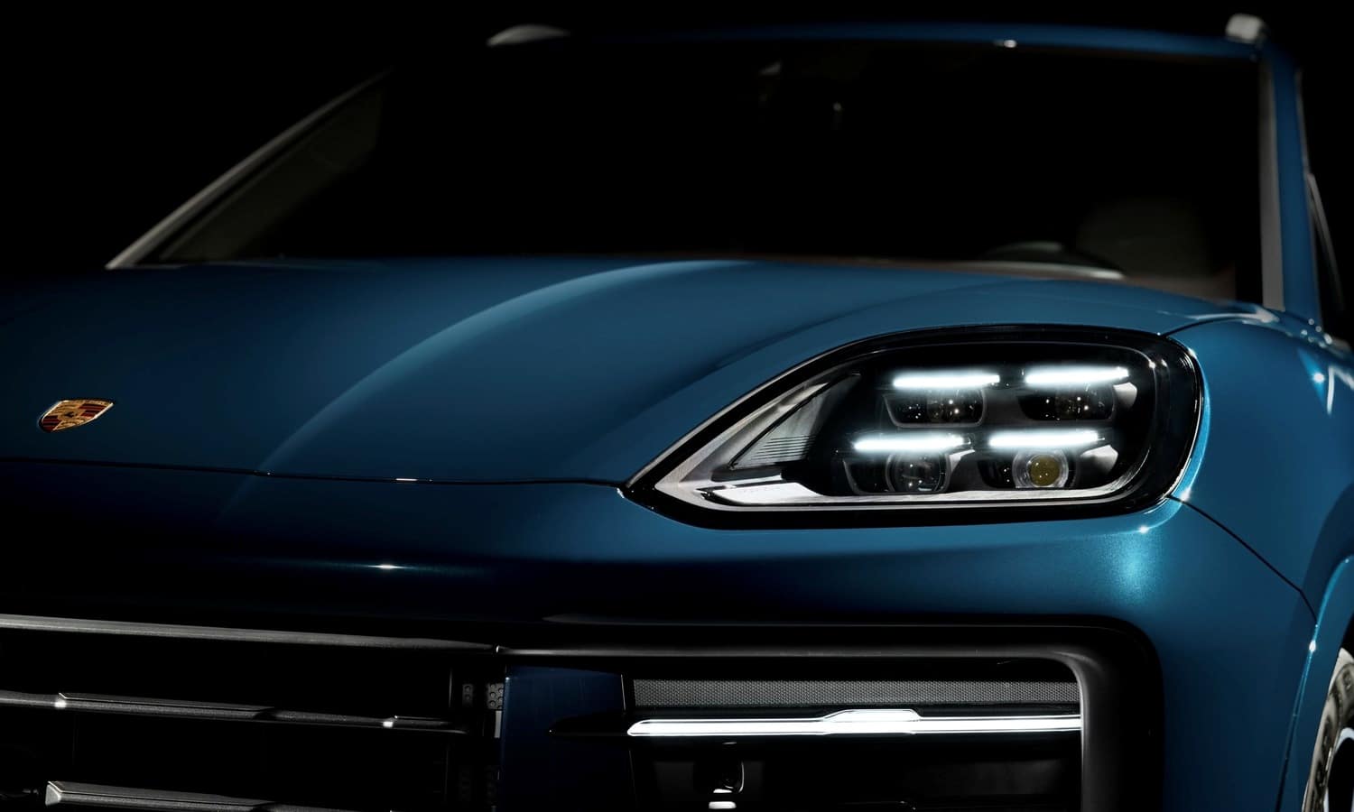 Uusi Porsche Cayennen etuvirallinen teaseri
